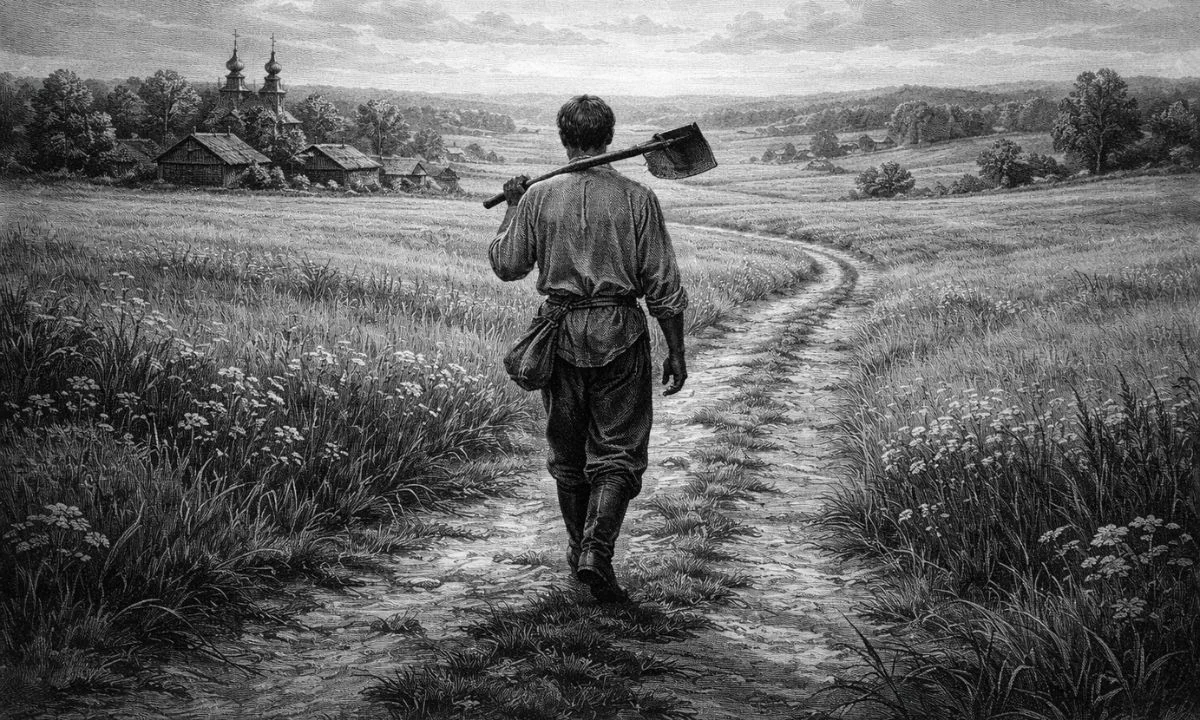 ¿Cuánta tierra necesita un hombre?, por León Tolstói